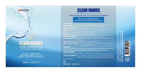 BeauHyang Daily Sum Hand Sanitizer Gel 포장
