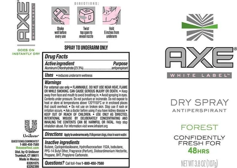 AxeForest Antiperspirant 포장