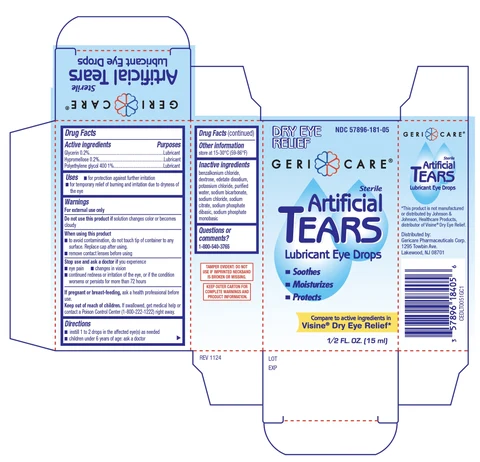 Artificial Tears 포장