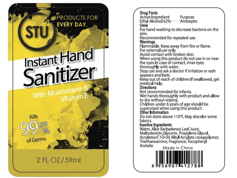 Hand Sanitizer packaging