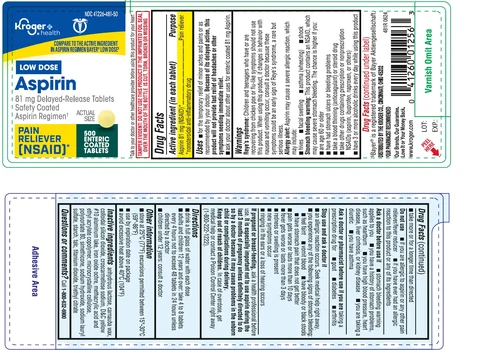 ASPIRIN 포장