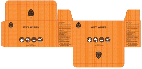Wet wipes packaging