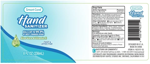 Smart Care Hand Sanitizer 8 oz 포장