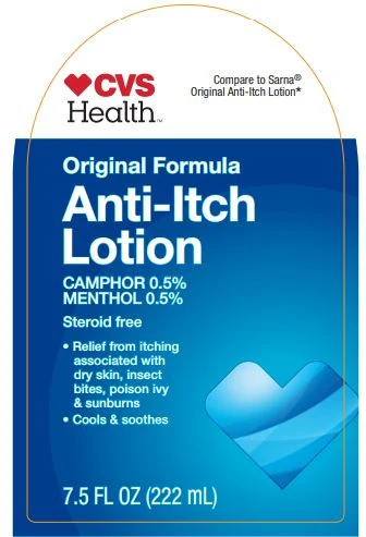 CVS Anti-Itch packaging