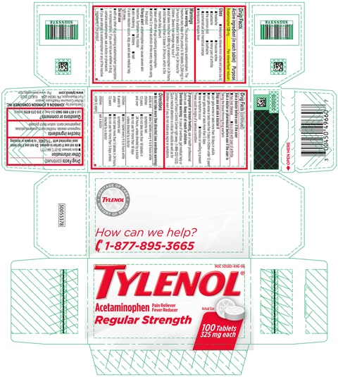 TYLENOLRegular Strength 포장