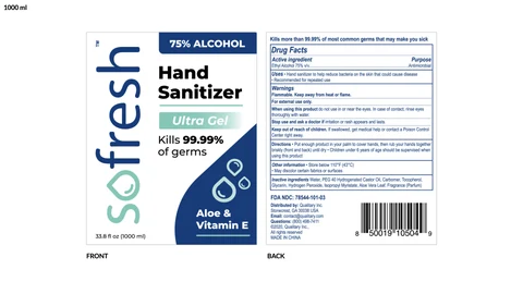 SoFresh Hand Sanitizer Ultra Gel01 포장