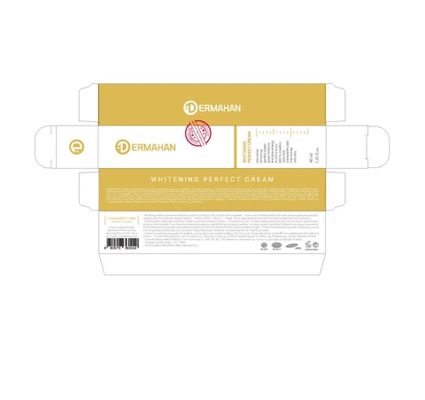 DERMAHAN WHITENING PERFECTCREAM 포장