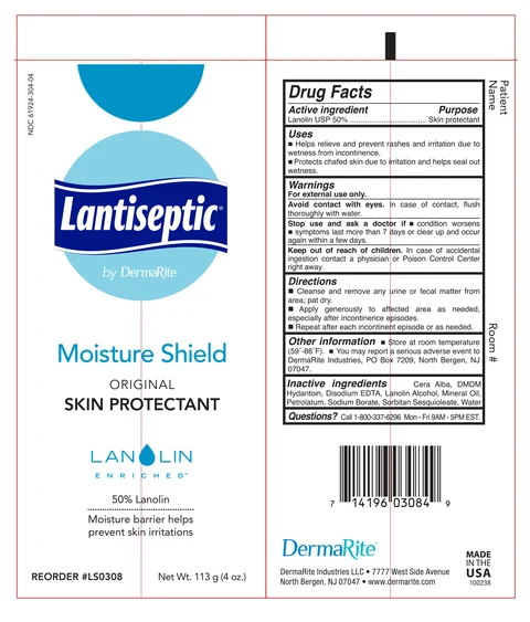 Lantiseptic by DermaRite Original Skin Protectant packaging