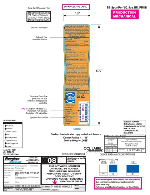 Banana Boat Ultra Defense Broad Spectrum 포장