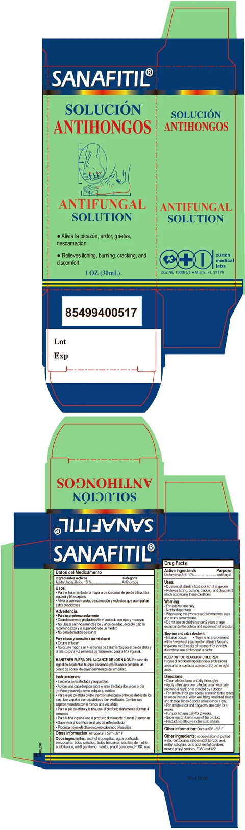 Sanafitil 포장