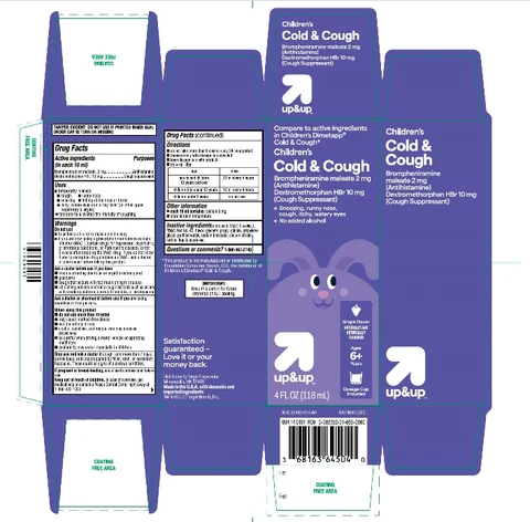 TARGET Childrens Cold and Cough 포장