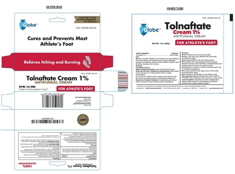 Tolnaftate Cream 1% ANTIFUNGAL packaging