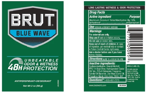 Brut Blue Wave packaging