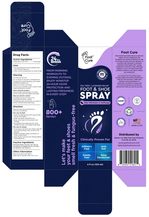 Lavender Foot and Shoe Antifungal packaging