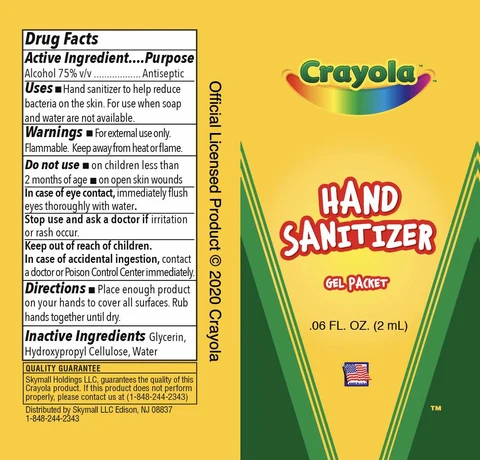 Hand SanitizerSingle Use packaging