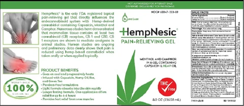 HempNesic 포장