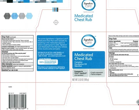Chest Rub packaging