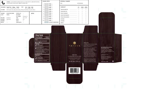 INDIGO soothing triple recovery cream 포장