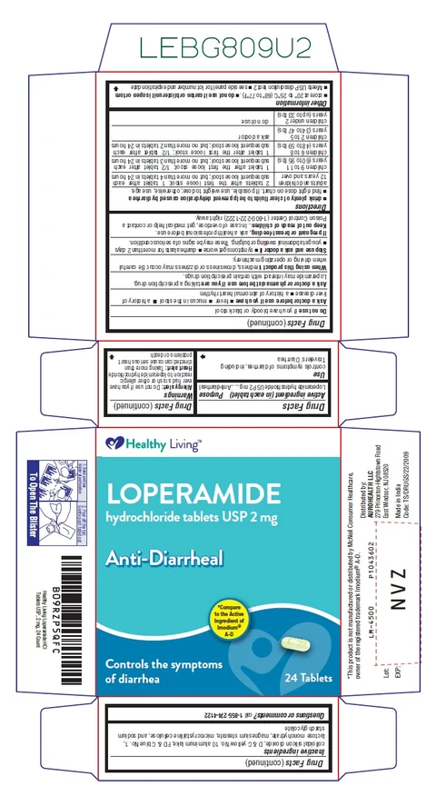 Loperamide Hydrochloride packaging