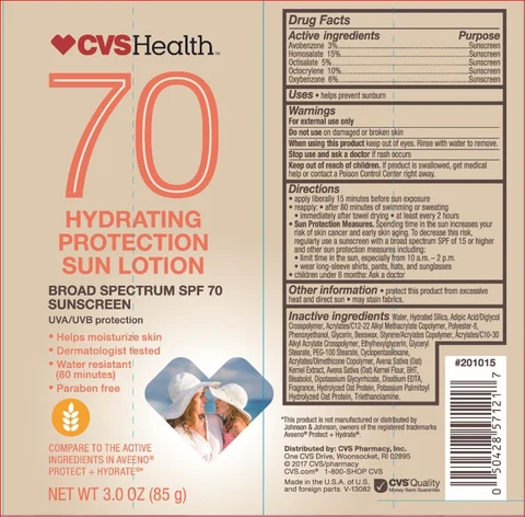 Hydrating Protection SunscreenCVS 포장