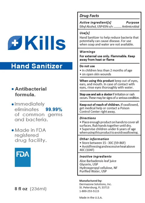 Kills Hand Sanitizer 포장