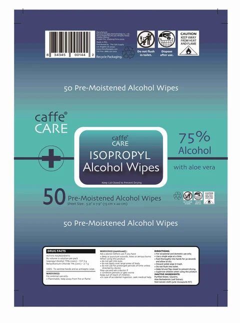 ISOPROPYL Alcohol Wipes packaging