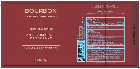 Bath and Body WorksBourbon 포장
