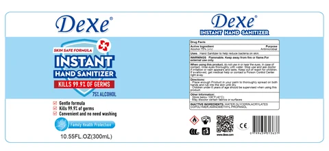 300 ml label
