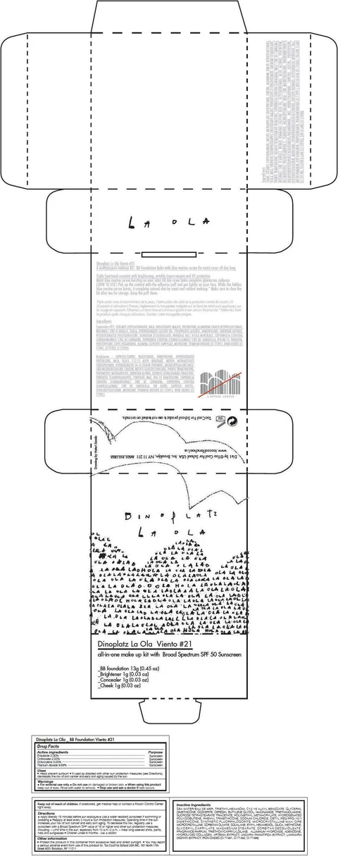 Too Cool For School DINOPLATZ La Ola Viento No.21 / Too Cool For School DINOPLATZ La Ola Noche No.23 packaging