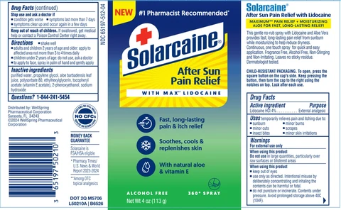 Solarcaine Burn Pain Relief 4oz 포장