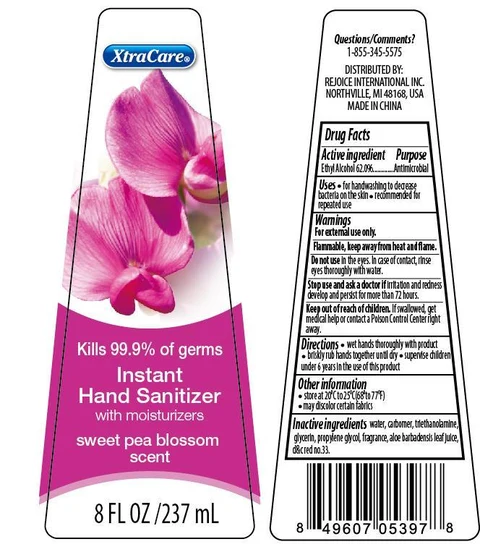 XtraCare Sweet Pea Blossom packaging