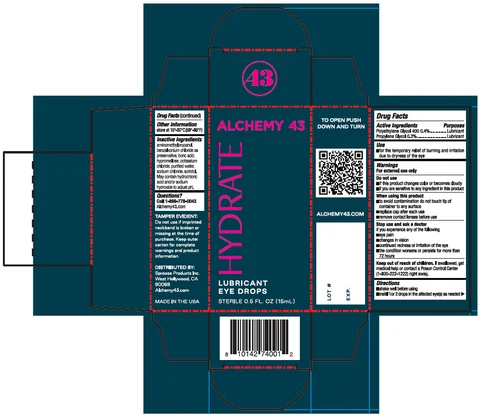 HYDRATE Lubricant packaging