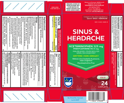 SINUS AND HEADACHE 포장