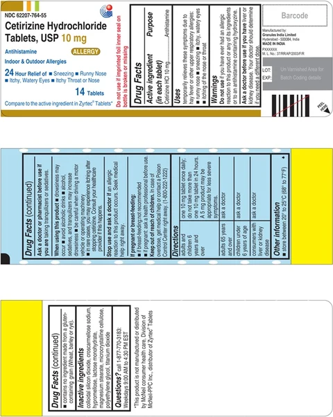 Cetirizine hydrochloride 포장