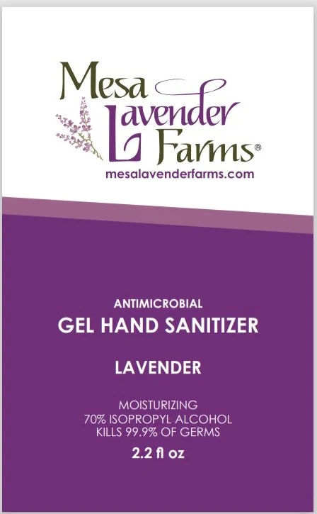 Hand Sanitizer packaging