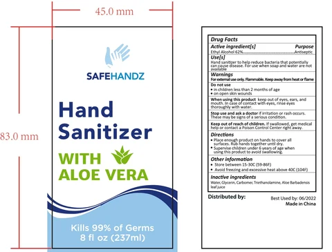HAND SANITIZER 포장