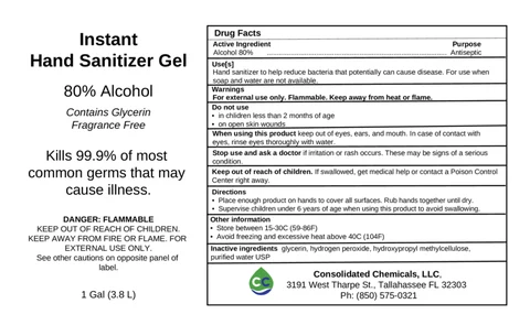 Hand Sanitizer 포장