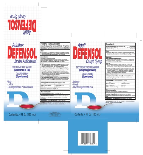 Defensol Adult Syrup 포장