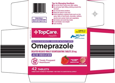 topcare omeprazole 포장