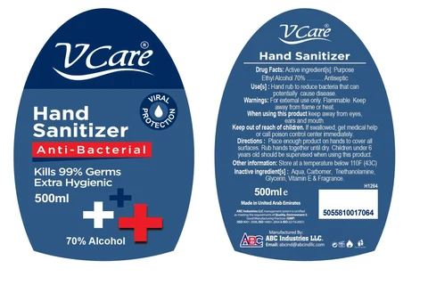 Hand Sanitizer 포장