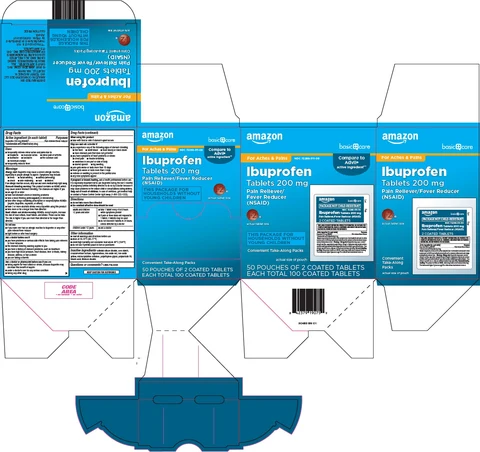 basic care ibuprofen 포장