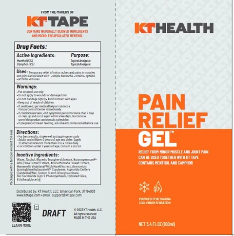 KT Recovery Plus Pain Relief Gel 포장