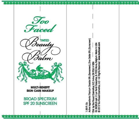 Too Faced Tinted Beauty BalmSPF-20 packaging