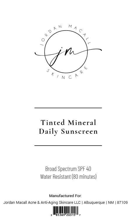 Tinted Mineral Daily Sunscreen packaging