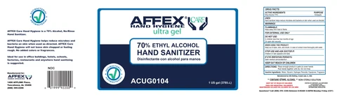 AFFEX Care Ultra Hand Sanitizer 포장