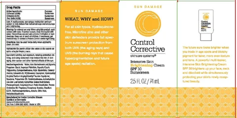 CONTROL CORRECTIVE INTENSIVE SKIN BRIGHTENINGSPF-30 SUNSCREEN packaging