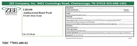 473.18 ml label