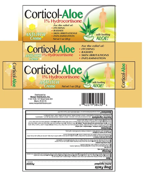 Corticol-Aloe 포장