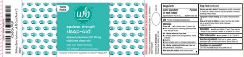 Sleep AidMaximum Strength packaging