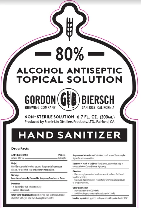 Hand Sanitizer packaging